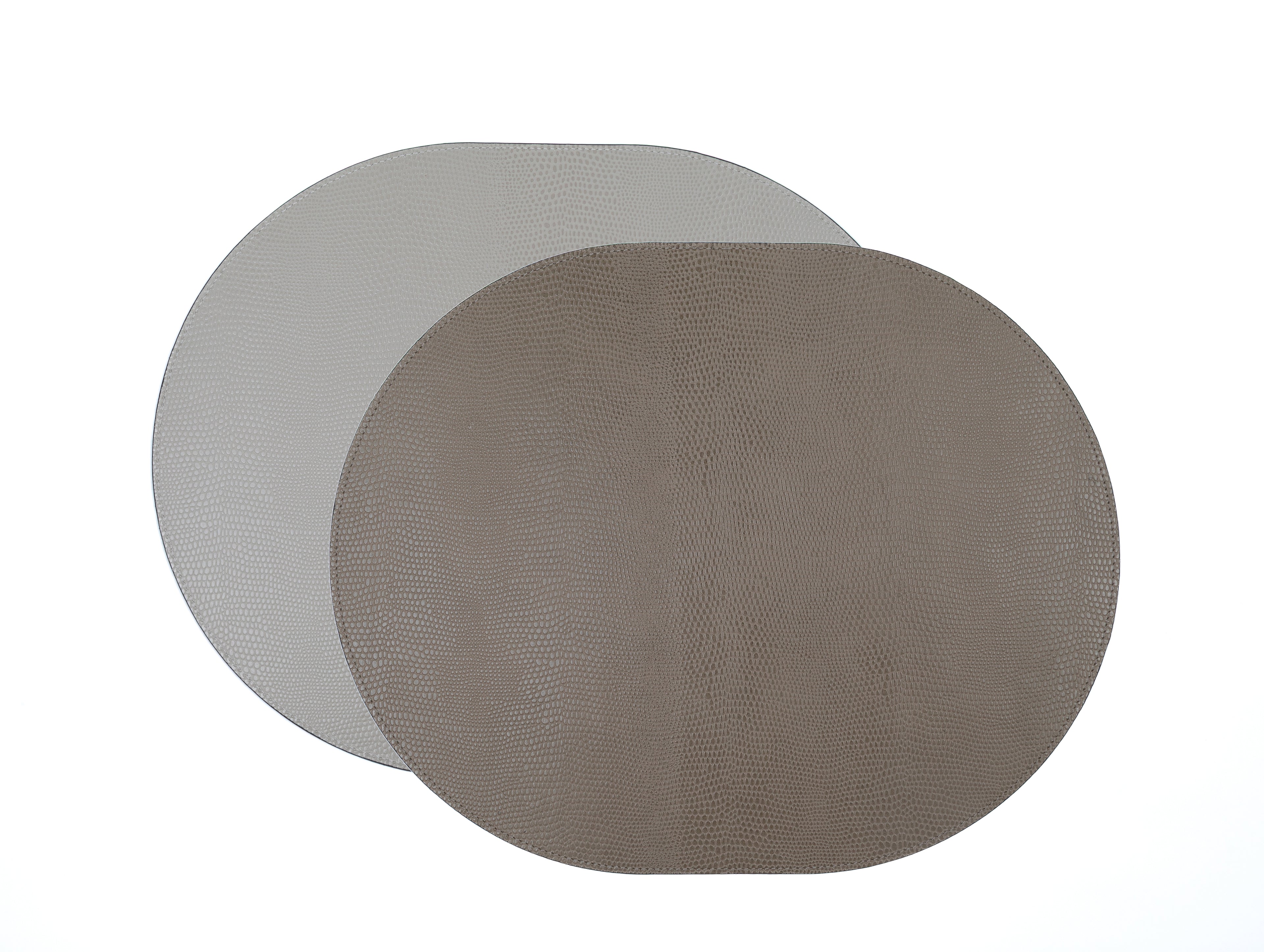 ALUREA Oval Placemat Stingray Ash/Fossil