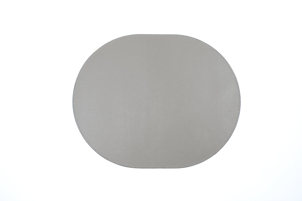 ALUREA Oval Placemat Stingray Ash/Fossil