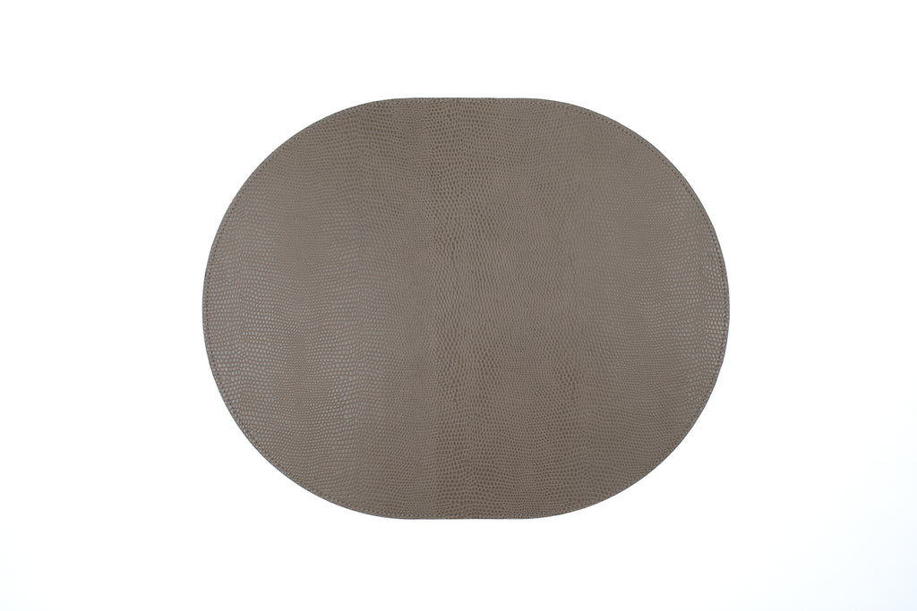 ALUREA Oval Placemat Stingray Ash/Fossil