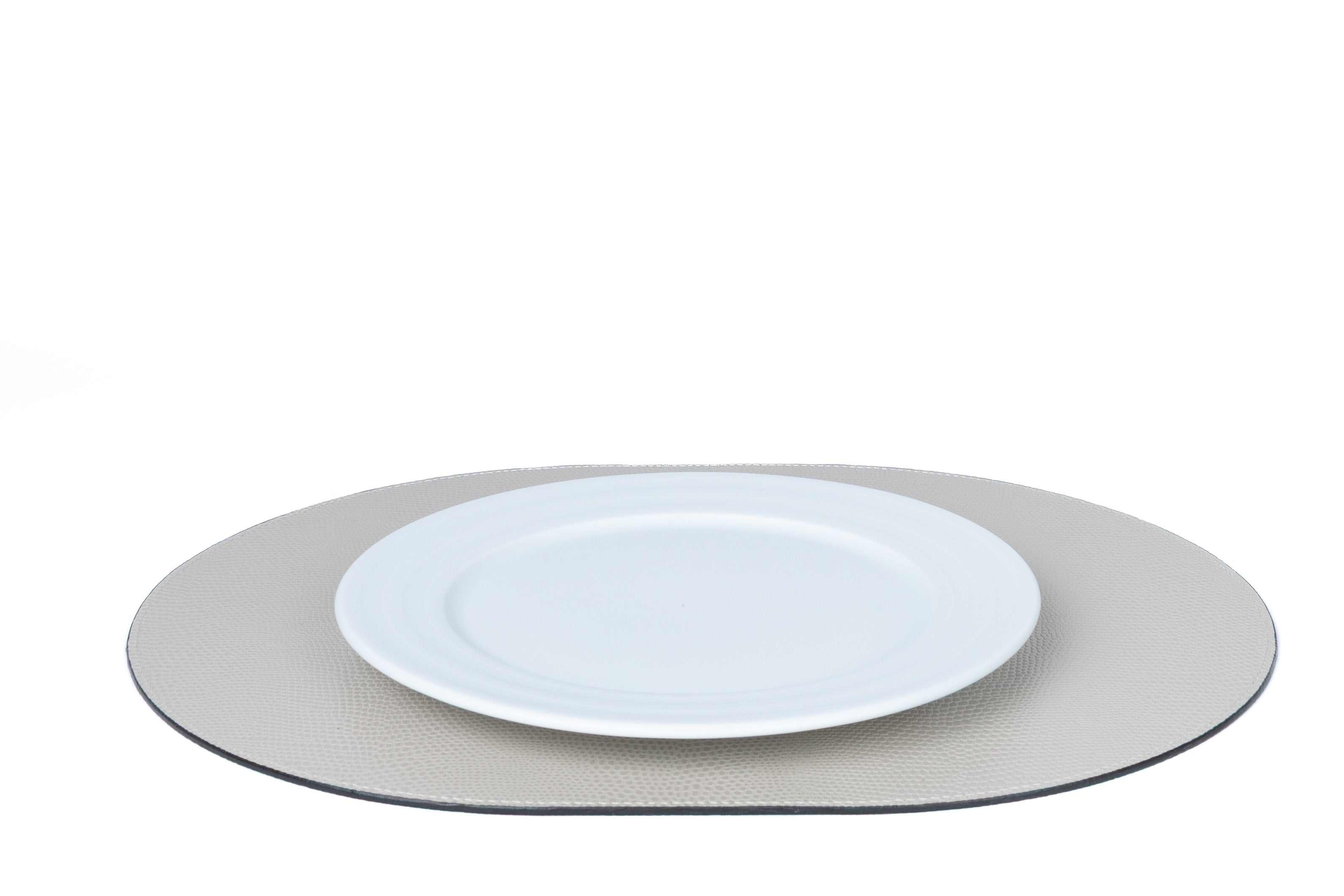 ALUREA Oval Placemat Stingray Ash/Fossil