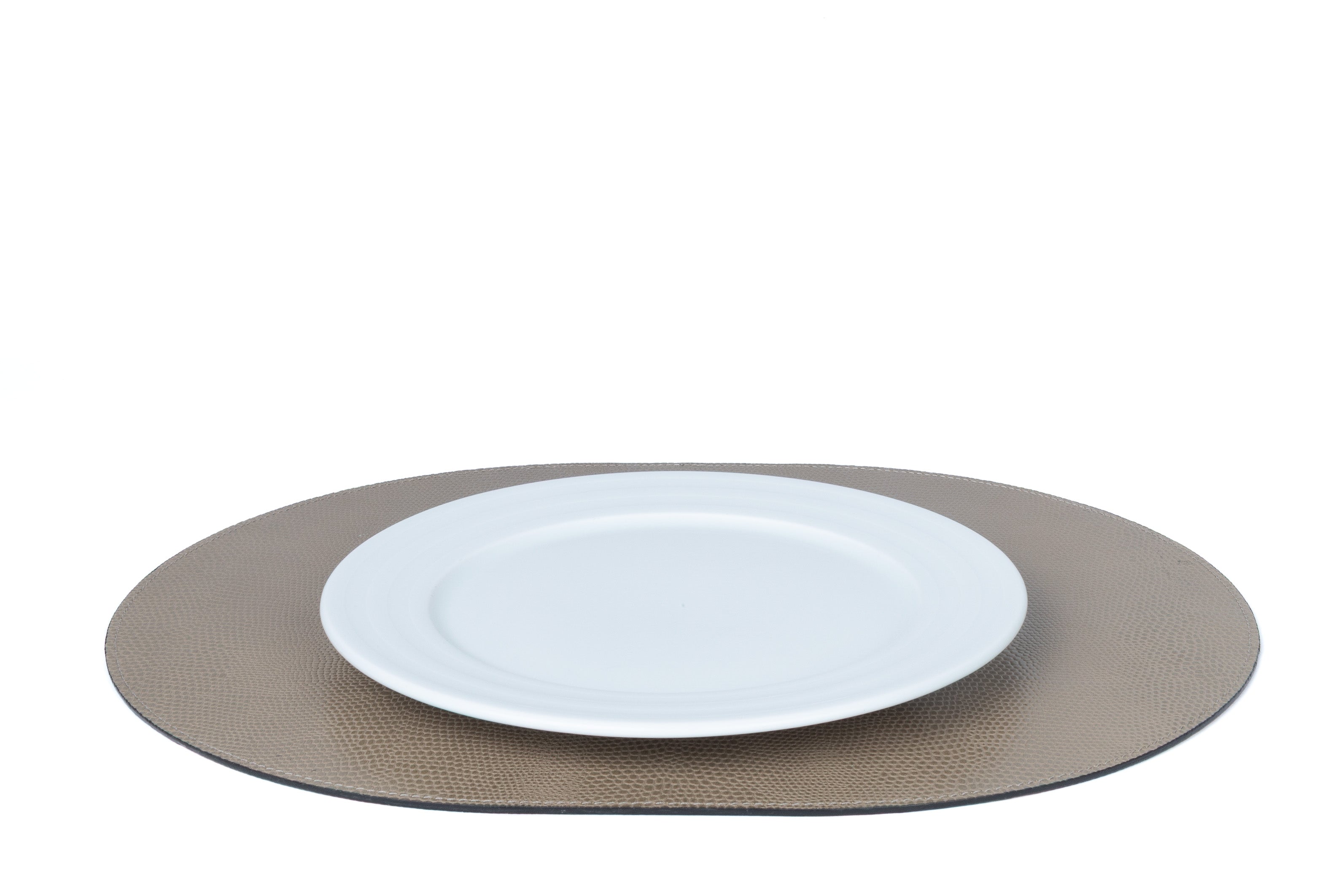 ALUREA Oval Placemat Stingray Ash/Fossil