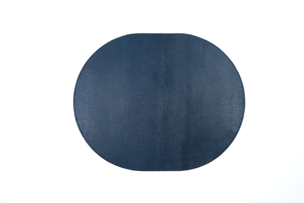 ALUREA Oval Placemat Stingray Storm/Marine