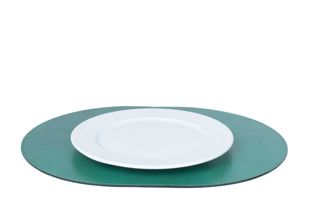ALUREA Oval Placemat Stingray Storm/Marine