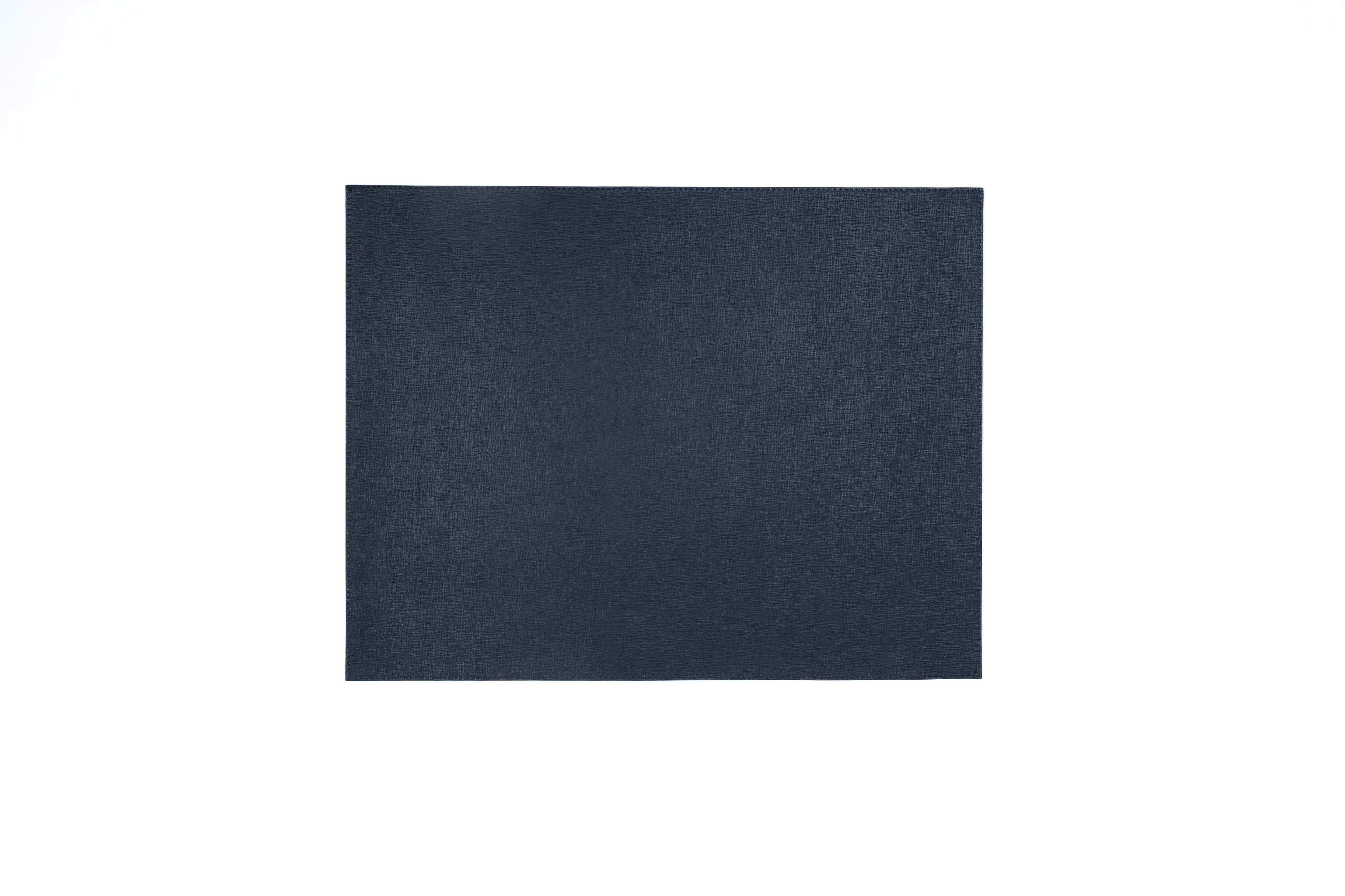 ALUREA Rectangular Placemat Saffiano Topaz/Marine