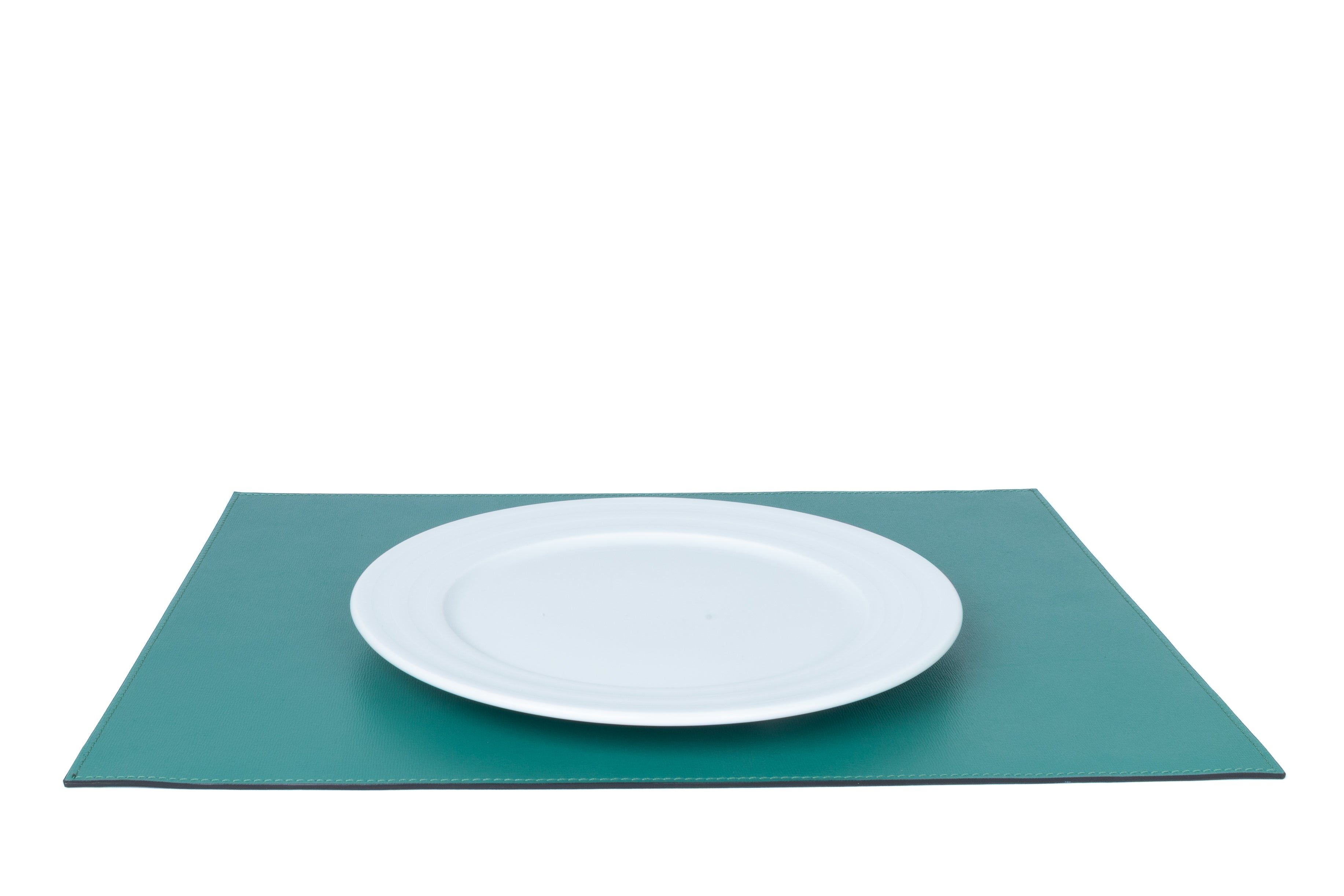ALUREA Rectangular Placemat Saffiano Topaz/Marine