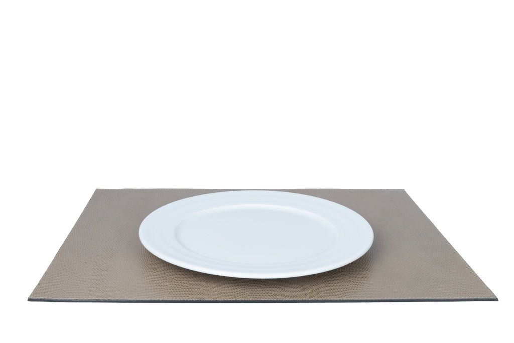 ALUREA Rectangular Placemat Stingray Ash/Fossil