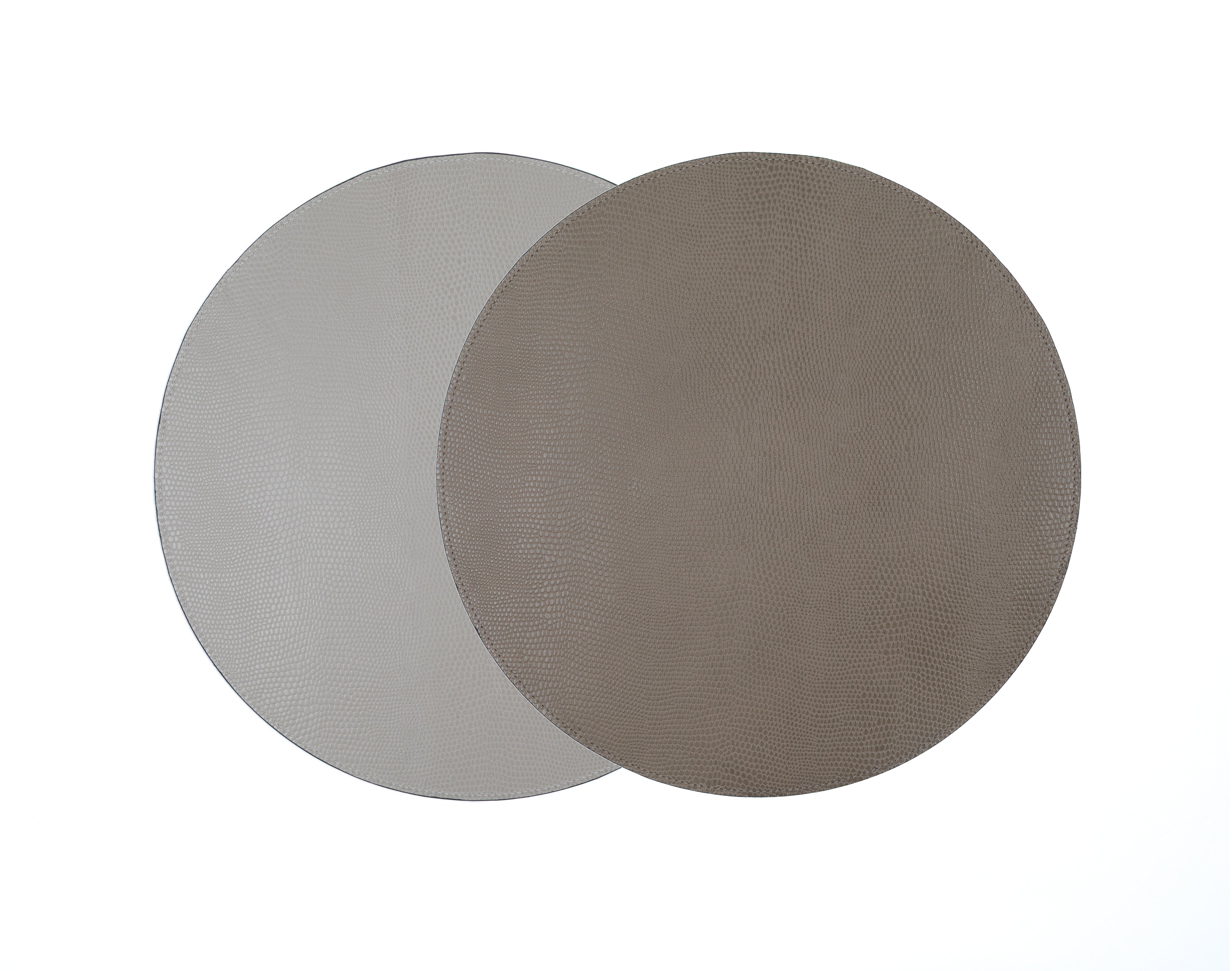 ALUREA Round Placemat Stingray Ash/Fossil