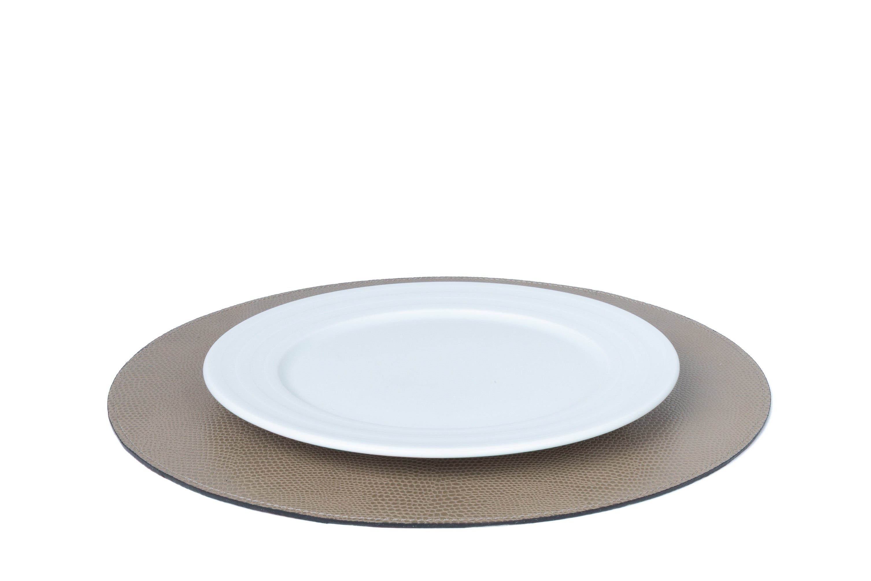 ALUREA Round Placemat Stingray Ash/Fossil