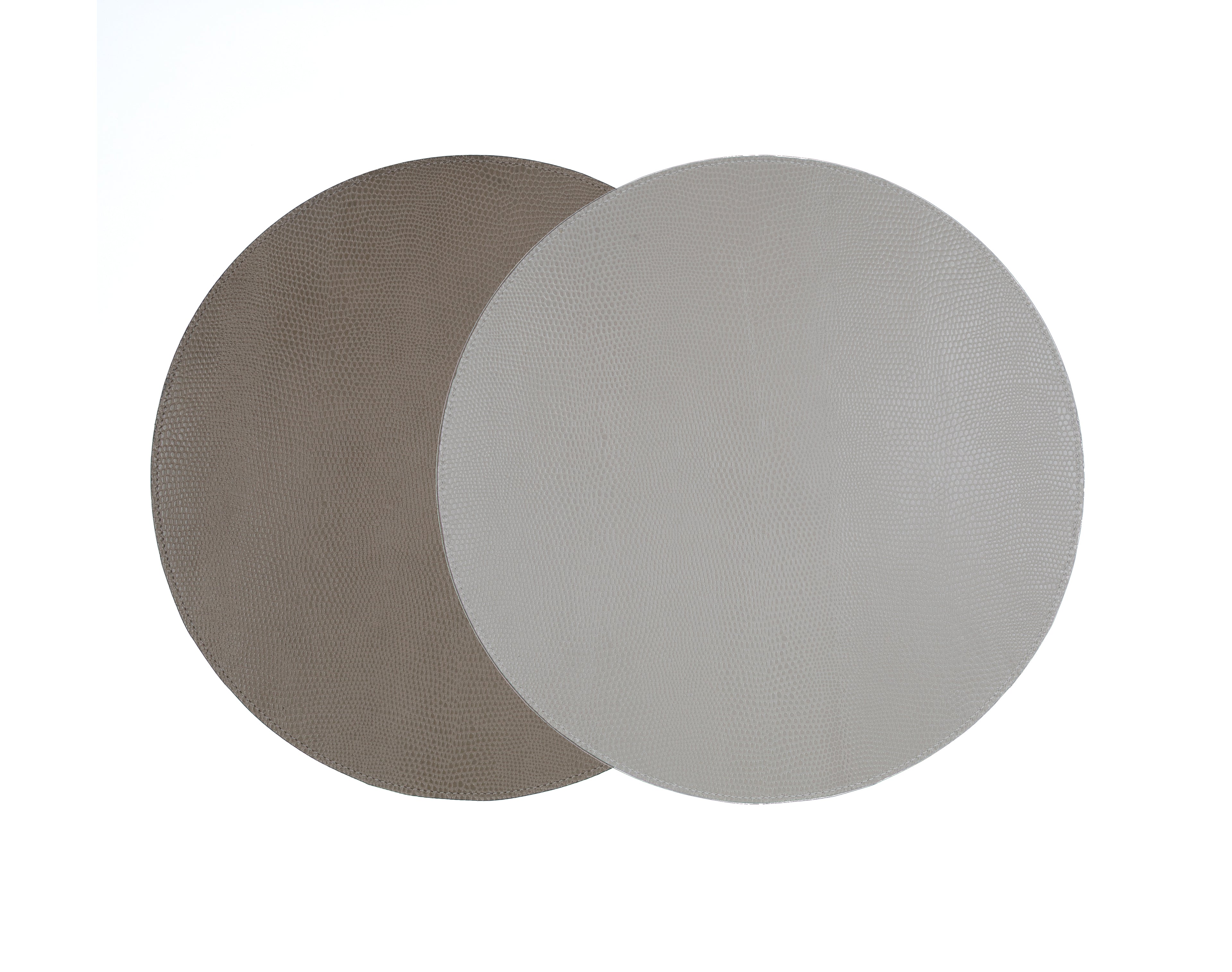 ALUREA Round Placemat Stingray Ash/Fossil