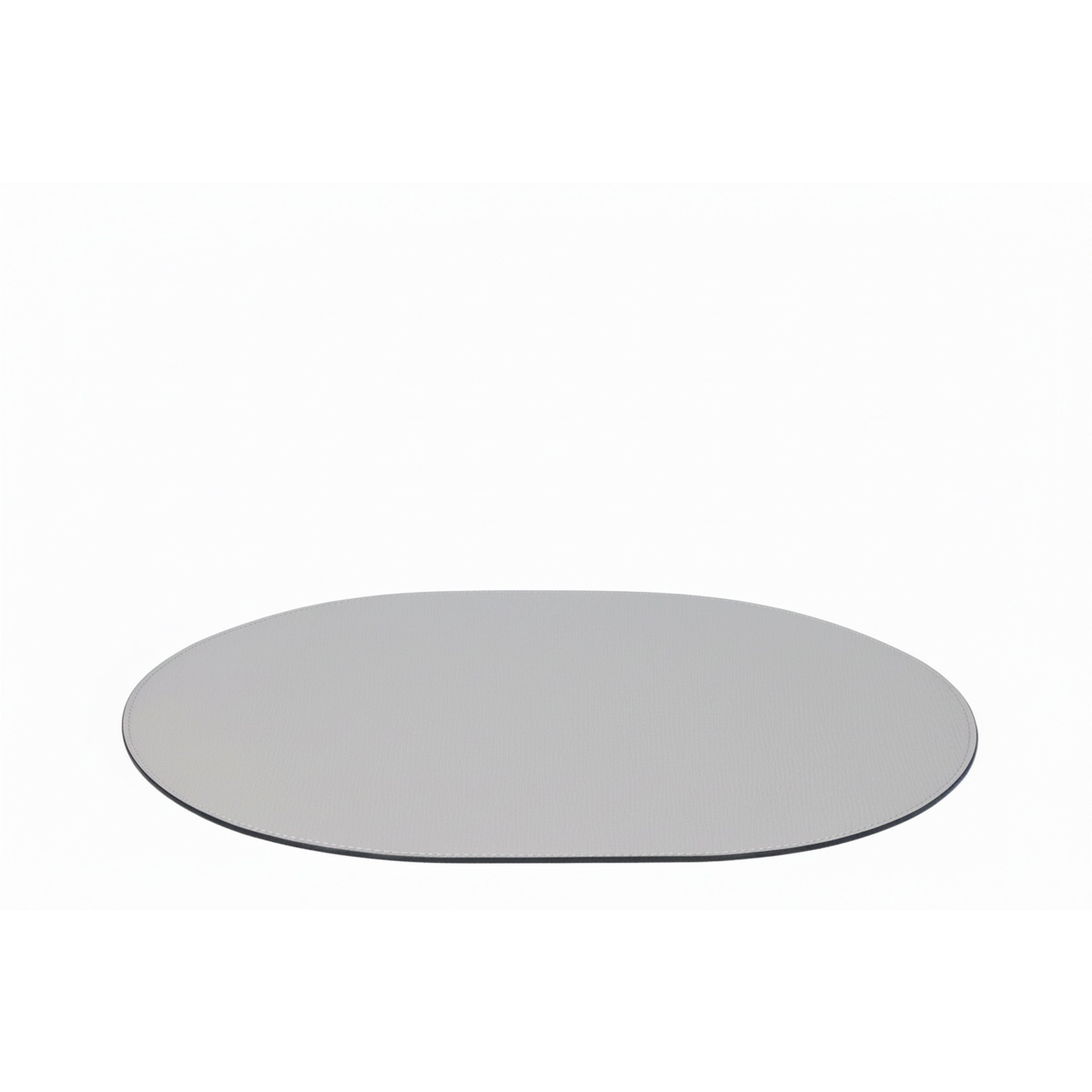 ALUREA Oval Placemat Saffiano OffWhite/Honey